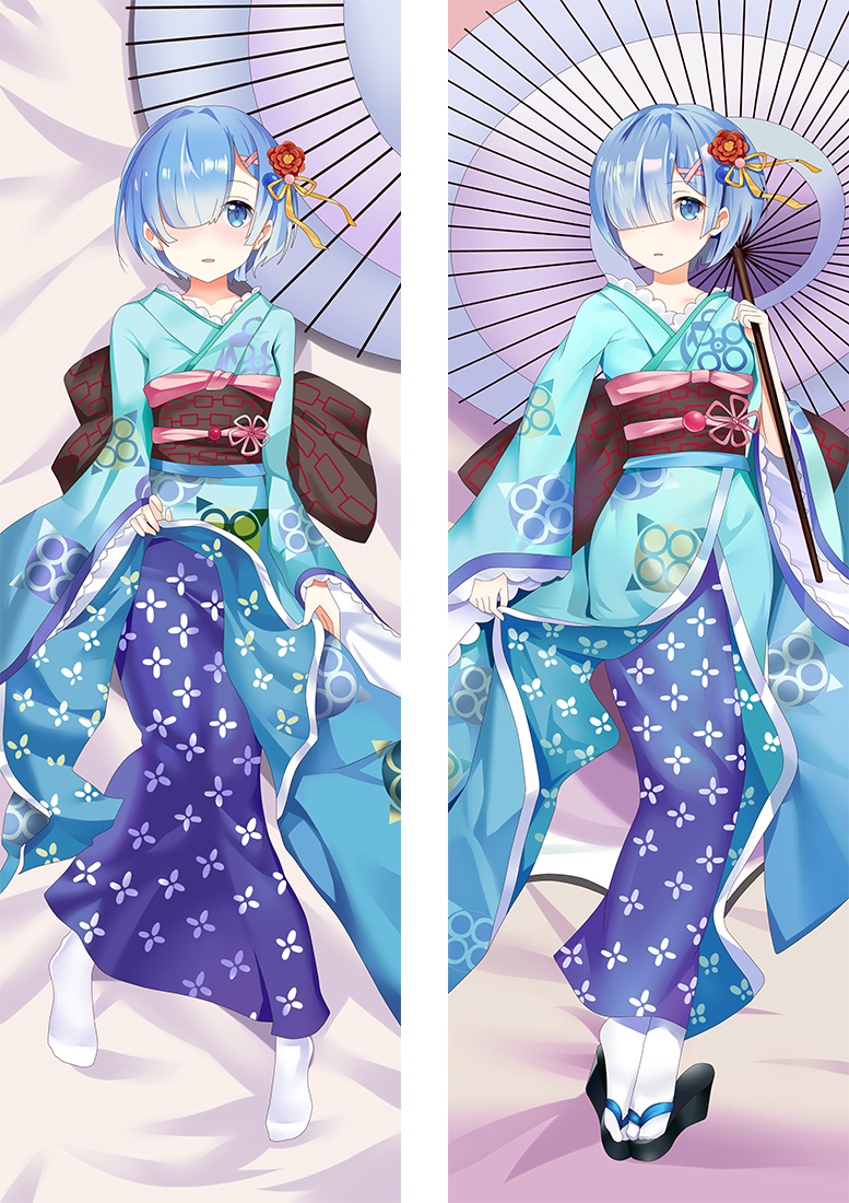 ReZero ? Starting Life in Another World Rem Anime Dakimakura Japanese Hugging Body PillowCases